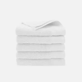 Walra Soft Cotton Handdoeken 60 x 110 cm - 550 gr/m² - Wit - 5 stuks