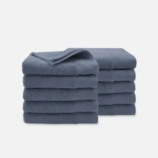 Walra Soft Cotton Handdoeken 60 x 110 cm - 550 gr/m² - Indigo - 10 stuks