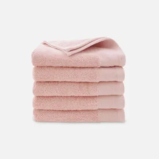 Walra Soft Cotton Handdoeken 50 x 100 cm - 550 gr/m² - Roze  - 5 stuks