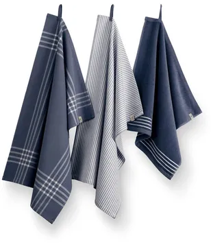 Walra Keuken- en Theedoekenset Superior Blauw