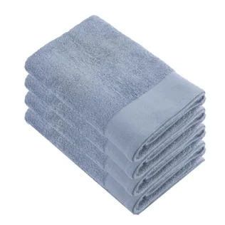 Walra Soft Cotton Douchelaken 70x140 cm 550gram Blue - 4 stuks