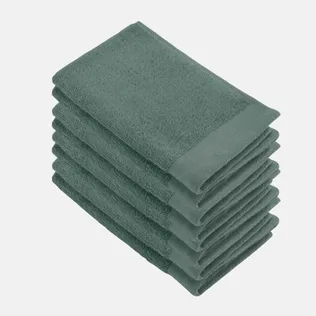 Walra Soft Cotton Gastendoekje 30 x 50 cm 550 gram Legergroen - 8 stuks