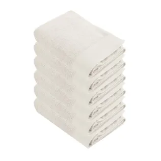 Walra Soft Cotton Handdoek 50x100 cm 550gram  Kiezel Grijs - 6 stuks