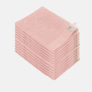 Walra Soft Cotton Washandjes 16 x 21 550gram Roze - 12 stuks
