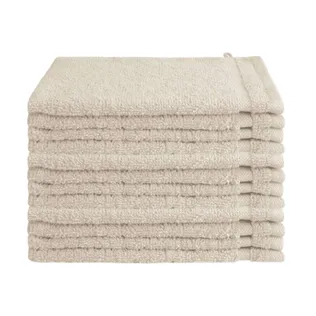 Byrklund Washand 16x21 cm 500gram Beige - 12 stuks