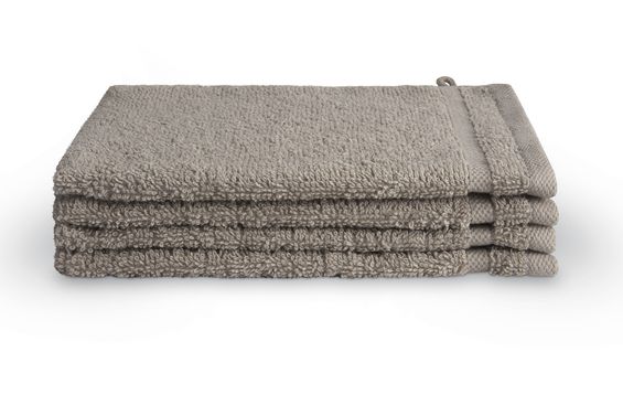 Byrklund Washand 16x21 cm 500gram Taupe - 12 stuks