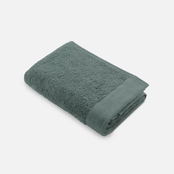 Walra Remade Cotton Handdoek 50 x 100 cm 550 gram Donker Groen