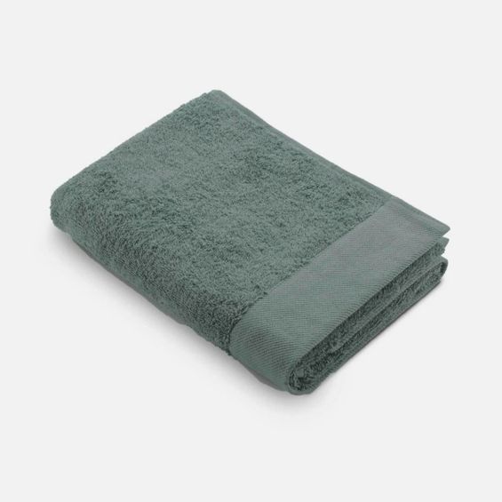 Walra Remade Cotton Handdoek 60 x 110 cm 550 gram Donker Groen