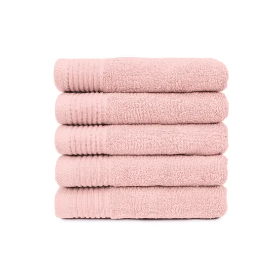 The One Badhanddoek 450 gram 70x140 cm Salmon (5 stuks)