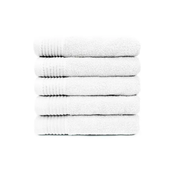 The One Badhanddoek 450 gram 70x140 cm Wit (5 stuks)