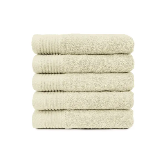 The One Handdoek 450 gram 50x100 cm Ivory (5 stuks)
