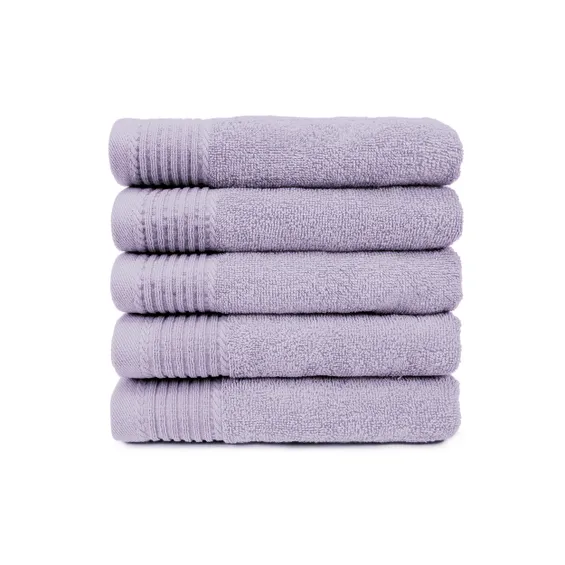 The One Badhanddoek 450 gram 70x140 cm Lavender (5 stuks)