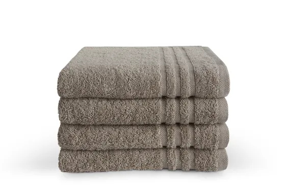 Byrklund Handdoek 50x100 cm 500gram Taupe - 6 stuks