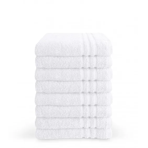 Byrklund Handdoek 50x100 cm 500gram Wit - 10 stuks
