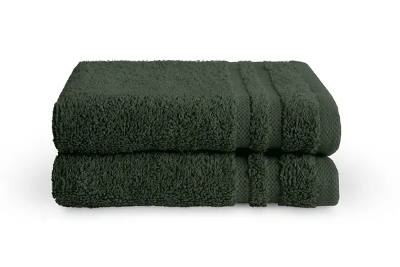 Byrklund Gastendoek Donker Groen 30x50 cm - 2 stuks
