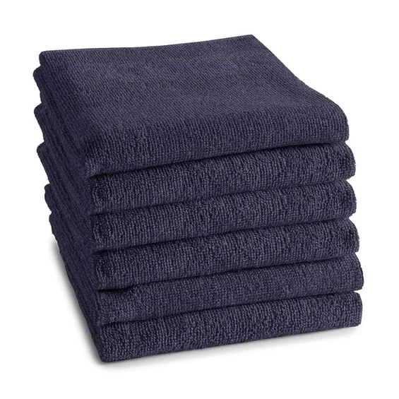 DDDDD Keukendoek Logo Blauw - 6 stuks