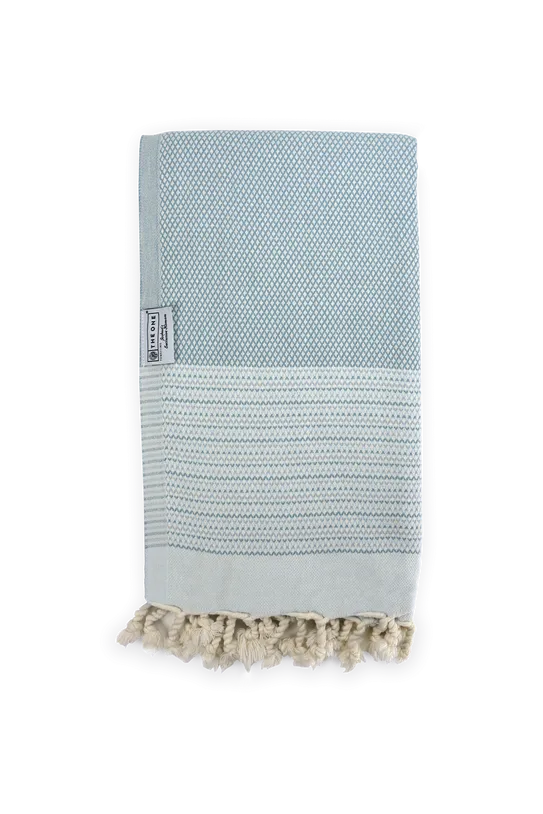 The One Towelling Hamam Exclusive Spring Green Pearl Blue
