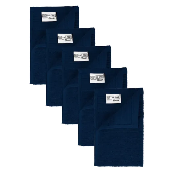 The One Gastendoek 500 gram 30x50 cm Navy (5 stuks)