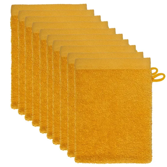 The One Washandjes Honey Yellow - 10 stuks