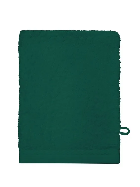 The One Washandje 500 gram 15x21 cm Donkergroen