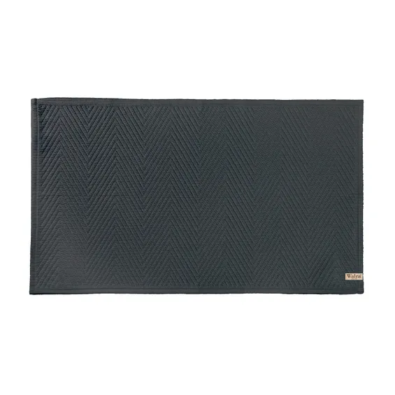 WALRA Badmat Soft Cotton Antraciet, 60x100