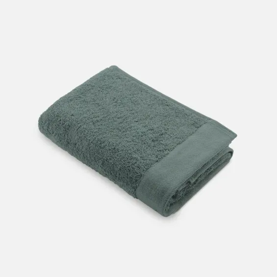 Walra Remade Cotton Handdoek 50 x 100 cm 550 gram Donker Groen
