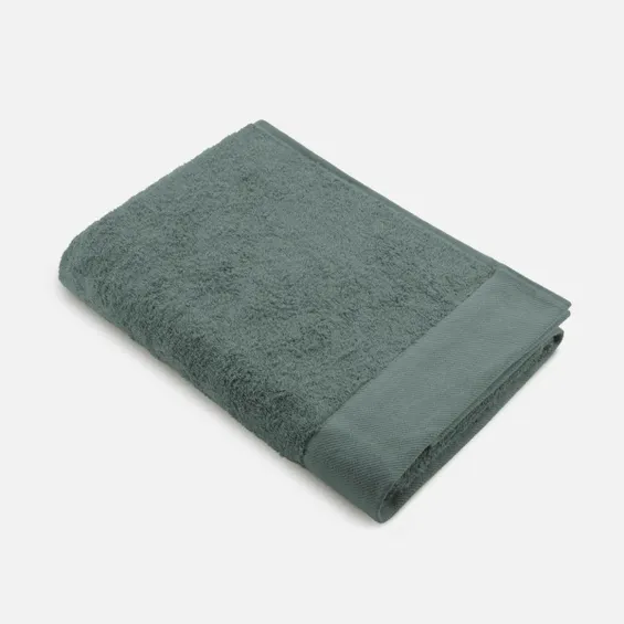 Walra Remade Cotton Handdoek 70 x 140 cm 550 gram Donker Groen