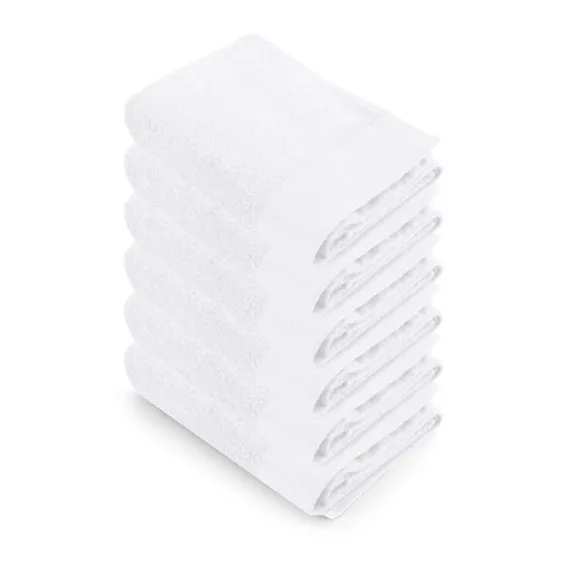 Walra Soft Cotton Handdoek 50x100 cm 550gram  White - 6 stuks