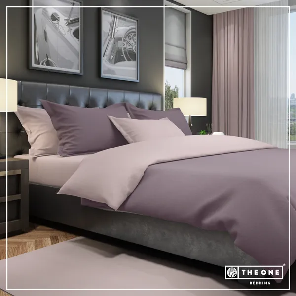 hermet Milan Eenpersoons beddengoedset, 100% katoen, hoeslaken hoeslaken, kussensloop, officieel product